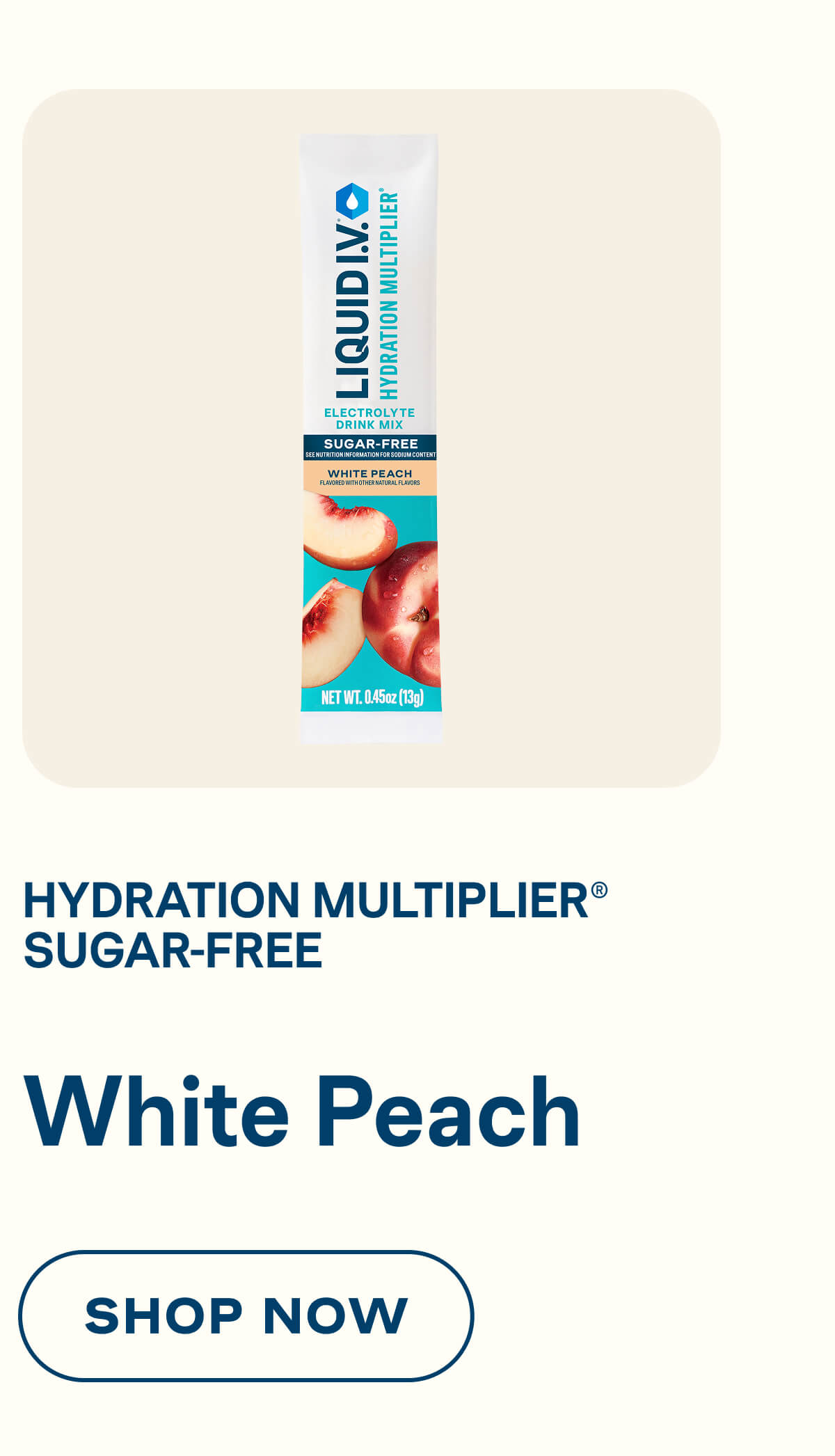 White Peach Hydration Multiplier Sugar-Free