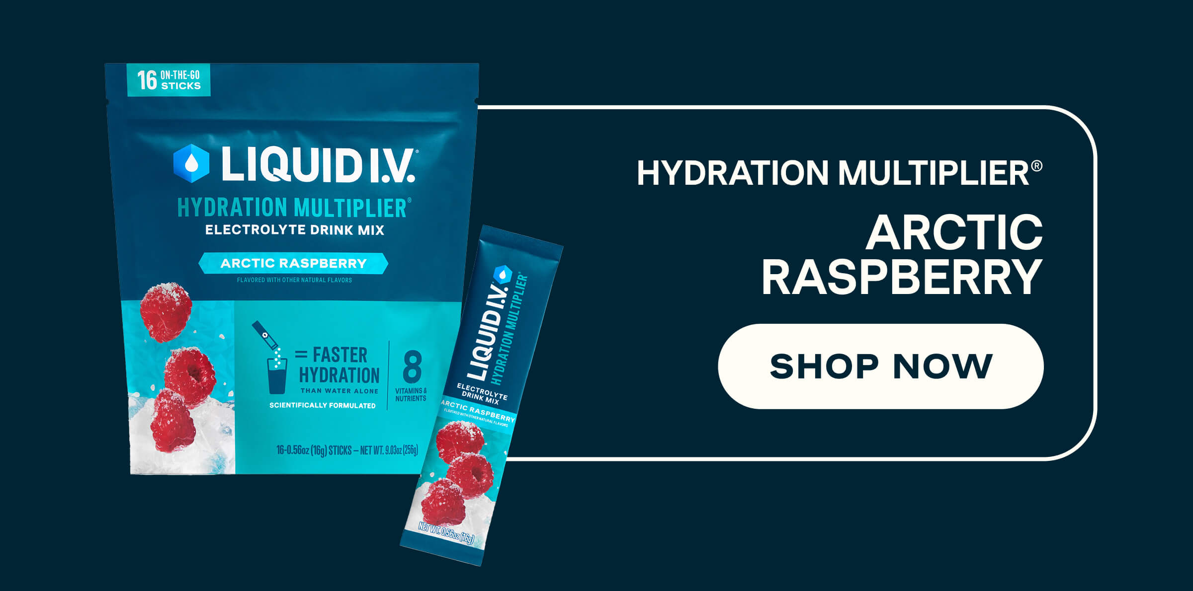 Arctic Raspberry Hydration Multiplier