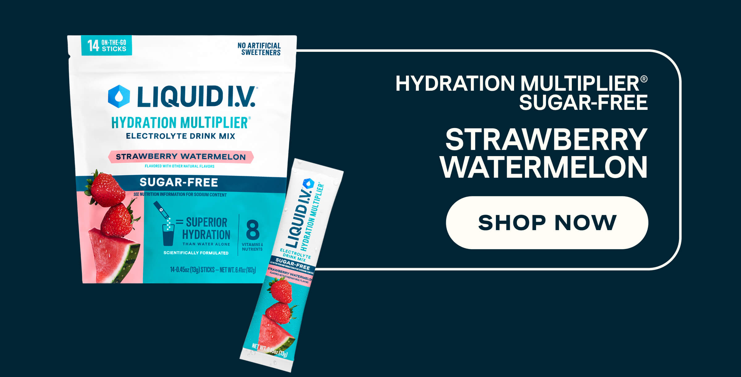 Strawberry Watermelon Hydration Multiplier Sugar-Free