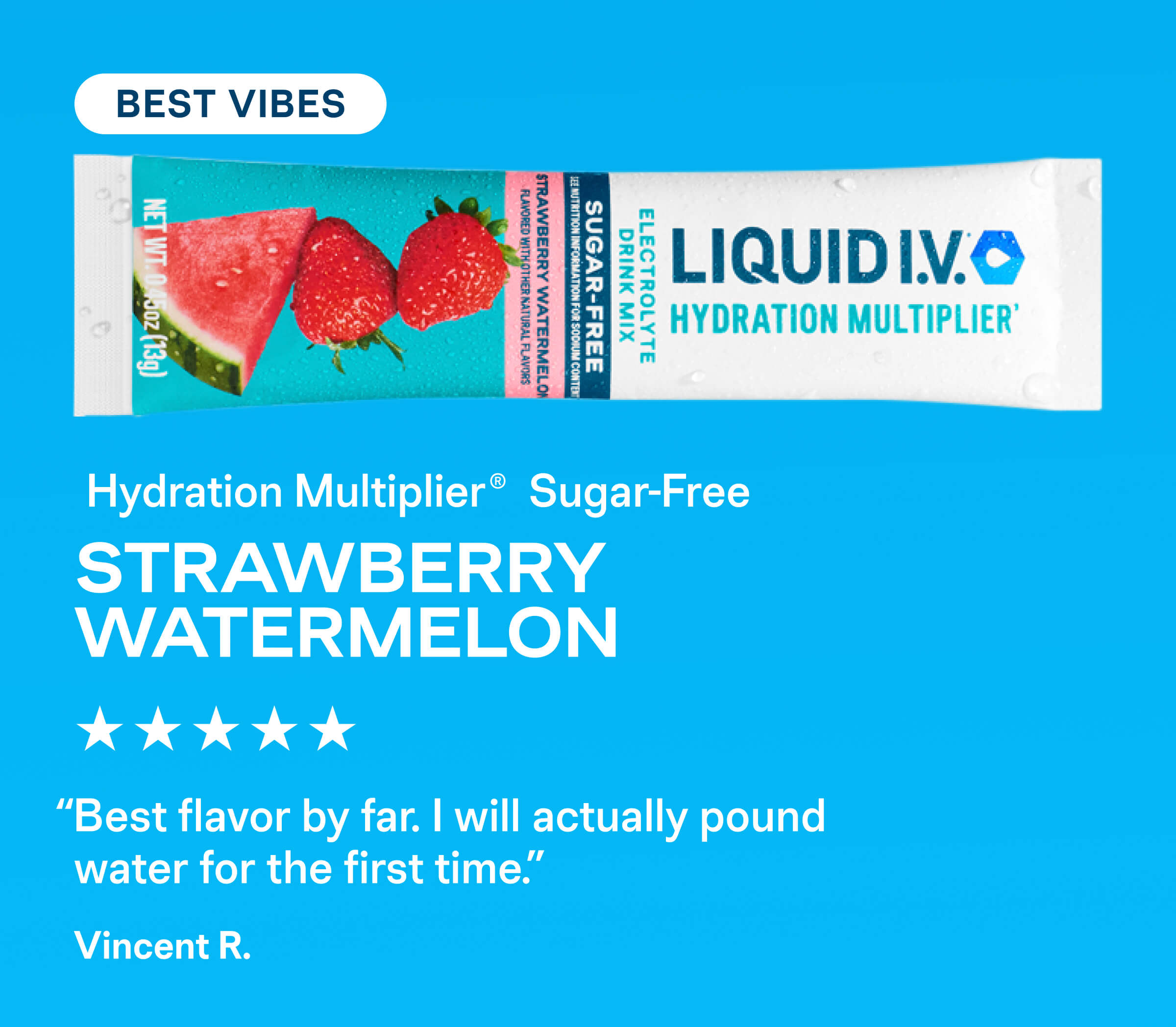 Strawberry Watermelon Hydration Multiplier Sugar-Free