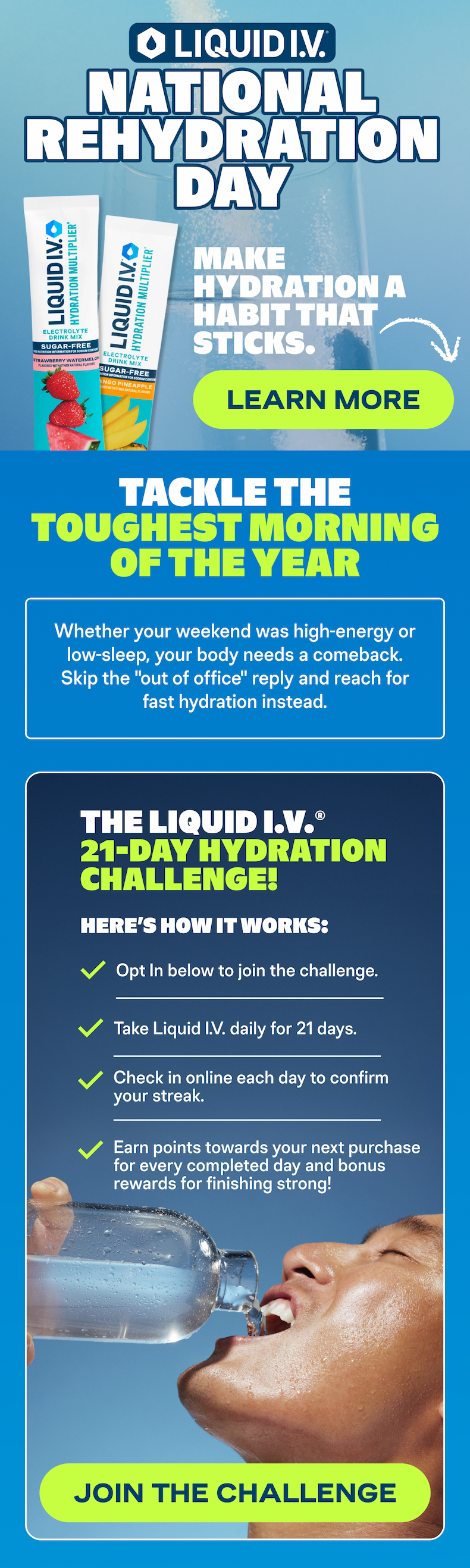 National Rehydration Day