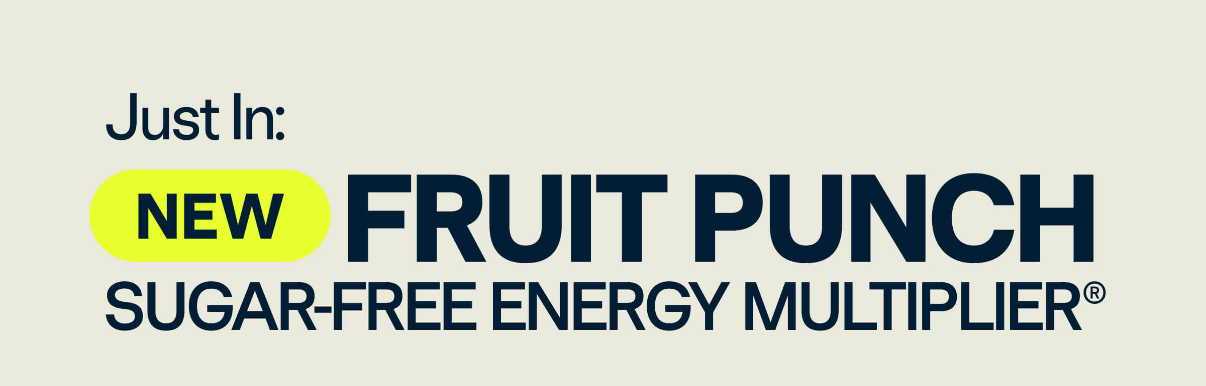 Fruit Punch Sugar-Free Energy