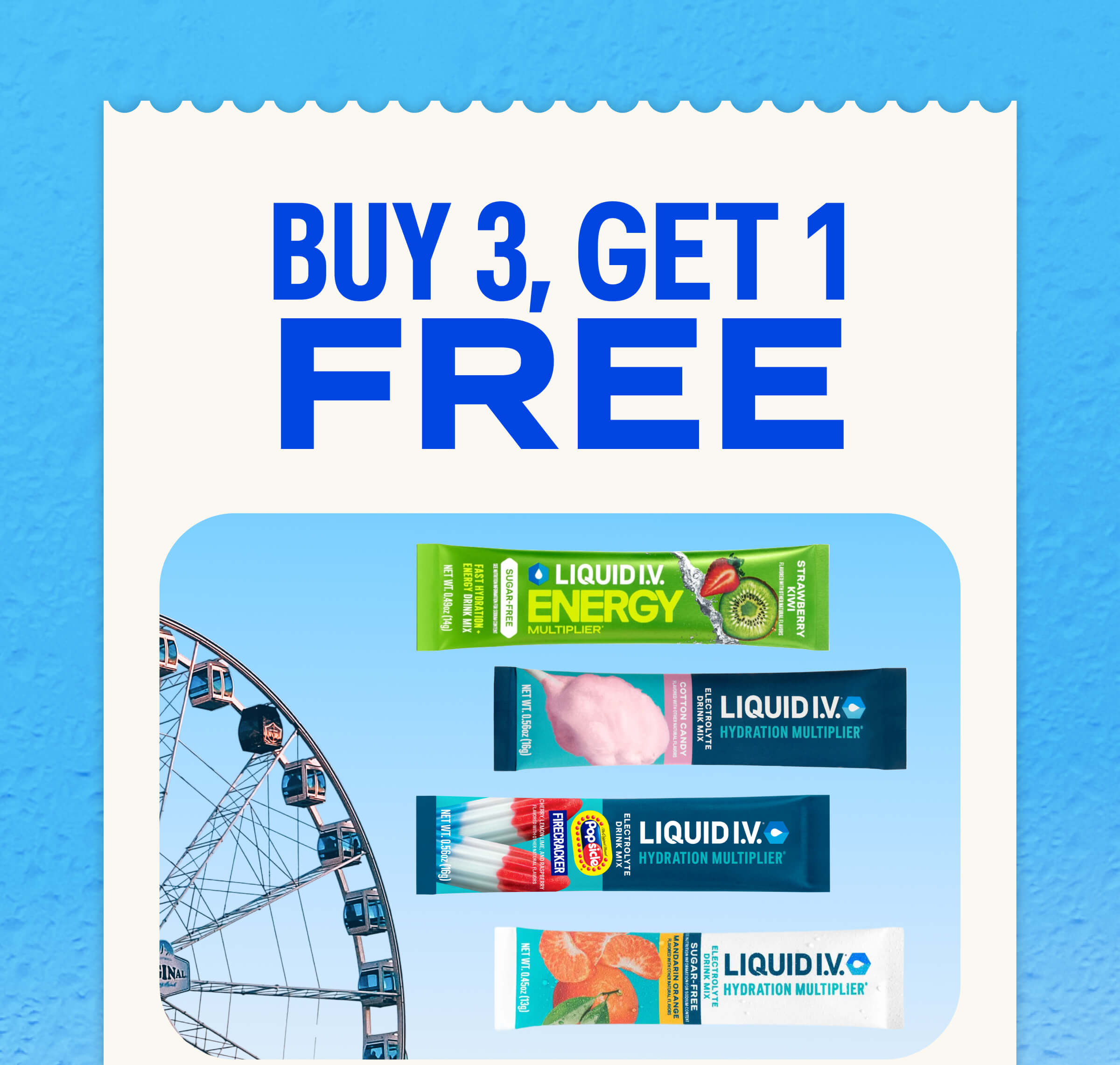Buy 3 Get 1 FREE