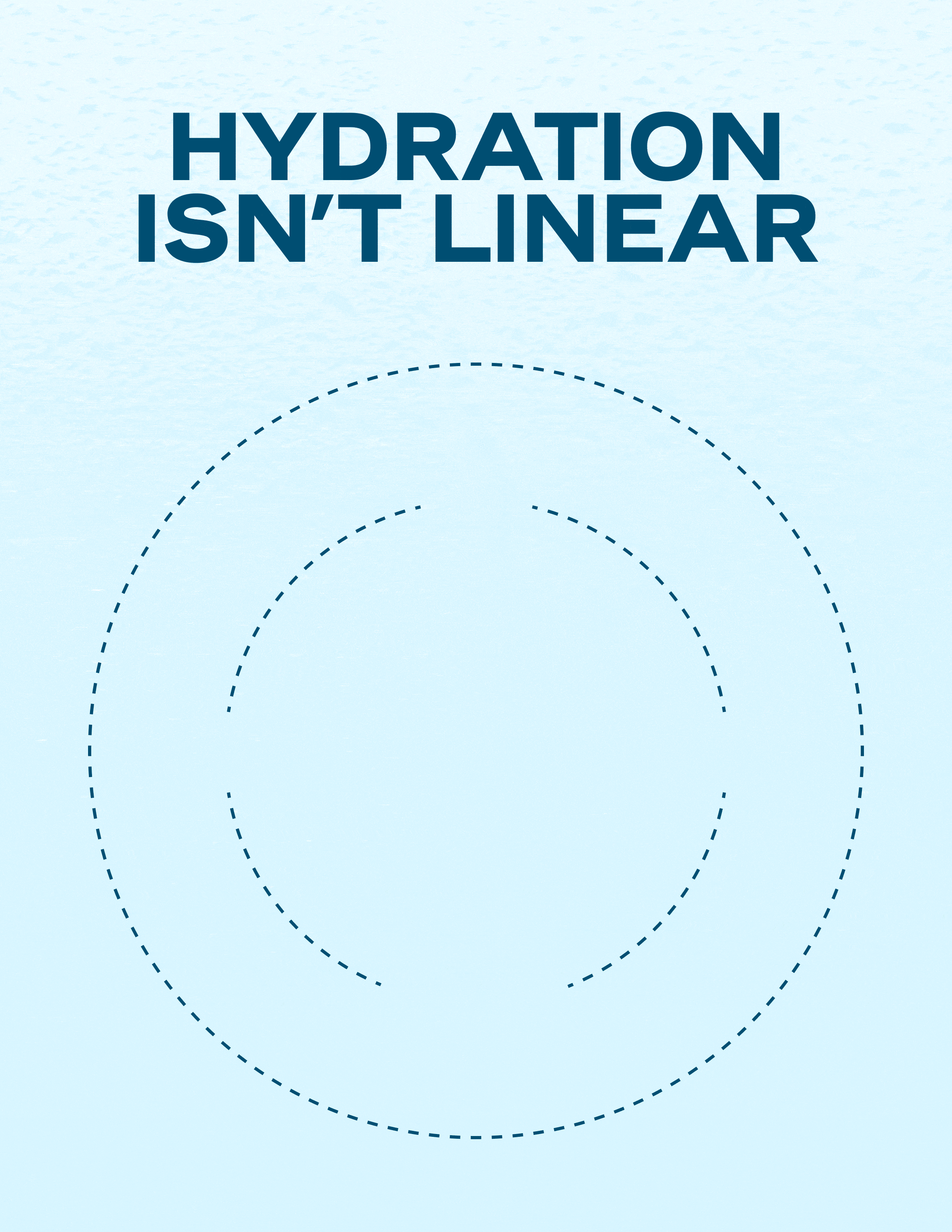 Hydration Isn't Linear