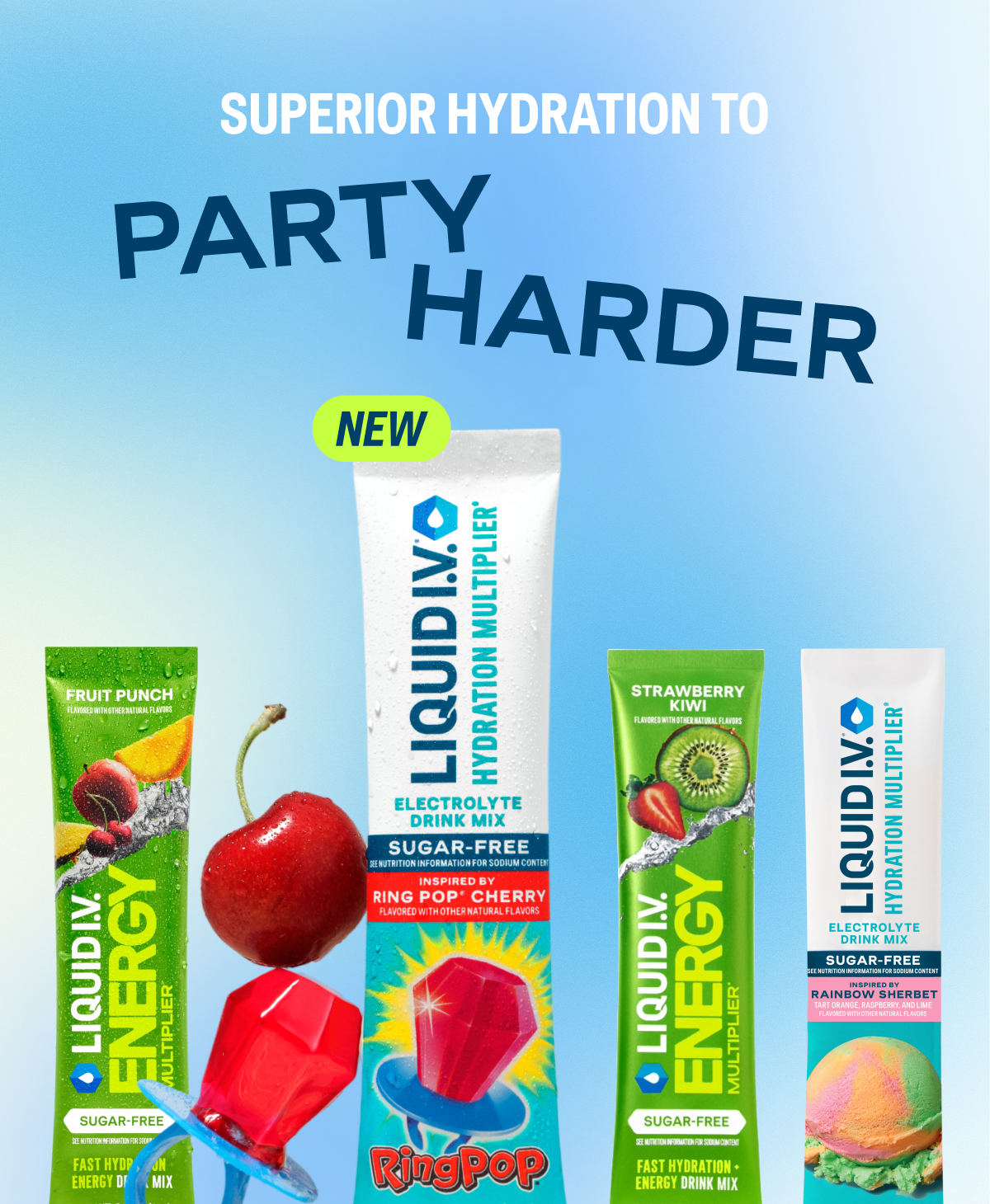 Superior Hydration to Party Harder