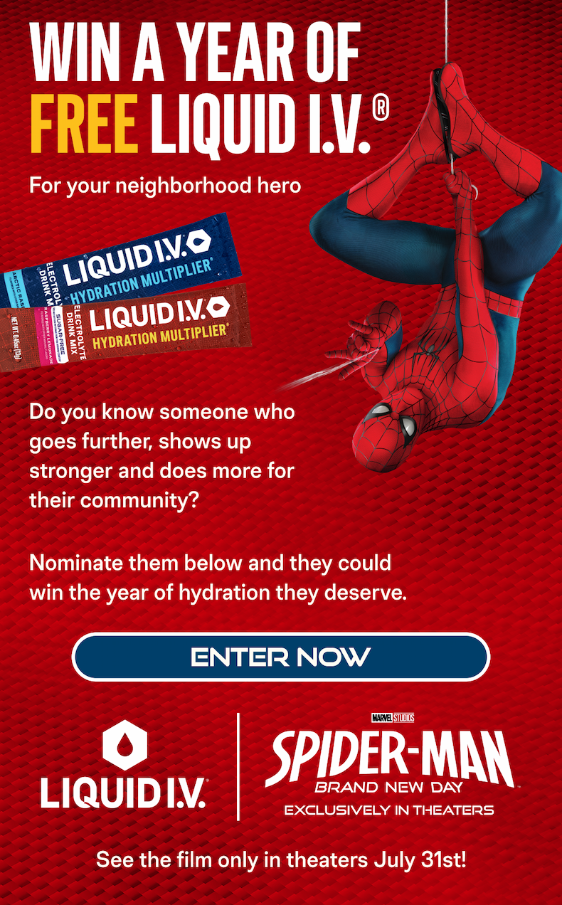 Win a Year of Free Liquid I.V.