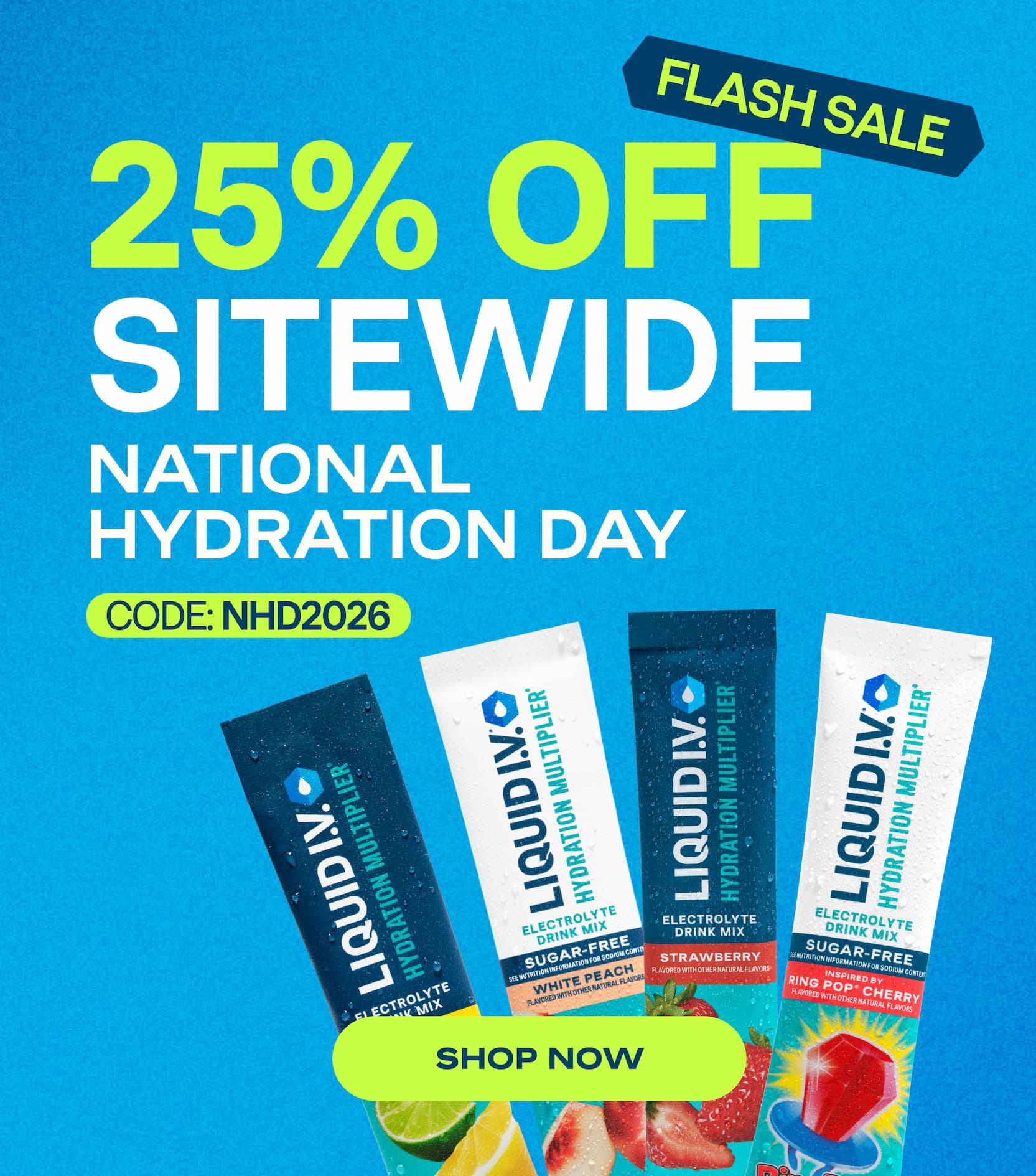 25% Off Sitewide | Code: NHD2026