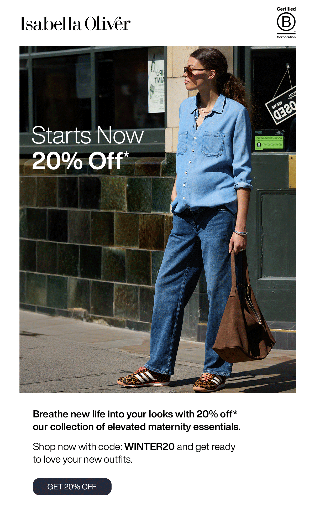 GET 20% OFF