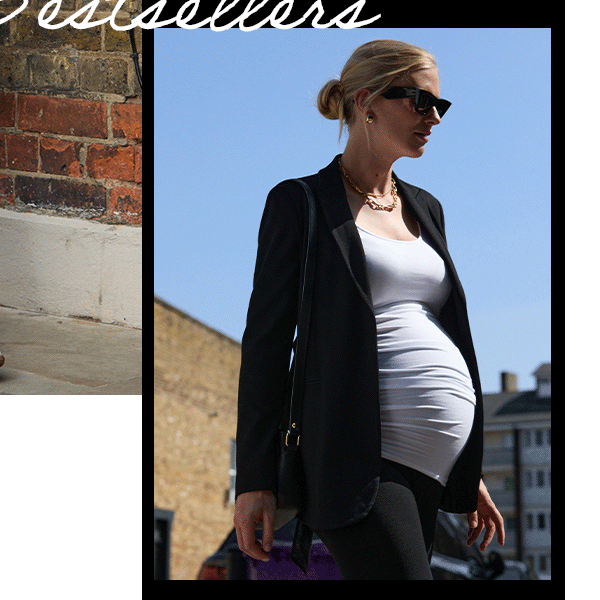 The Essentials Maternity Scoop Top