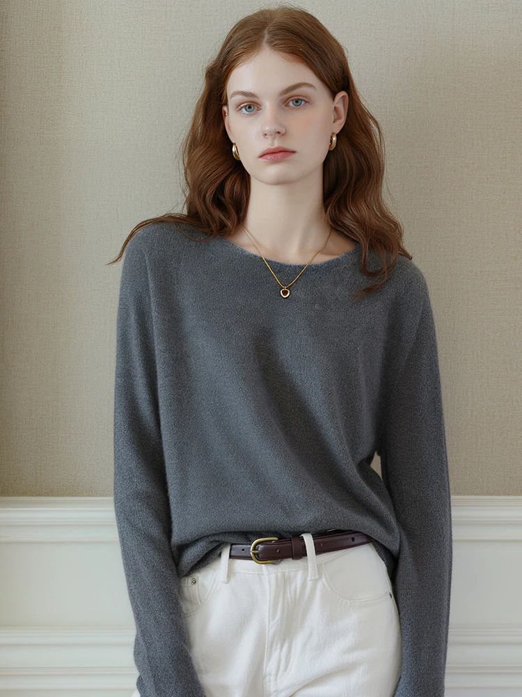 Image of Cashmere Crew-neck Sweater