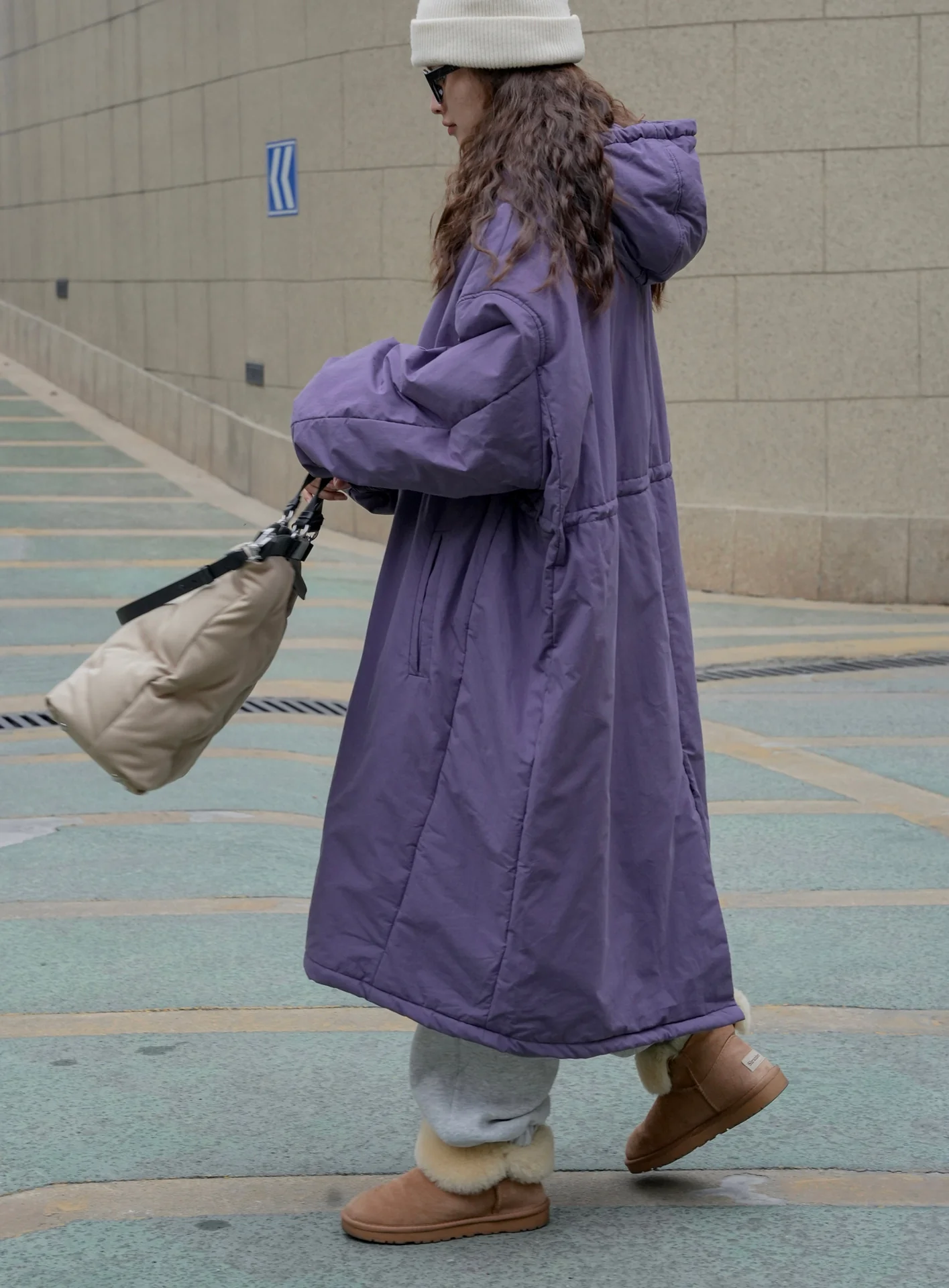 Image of Lazy Style Loose Puffer Jacket