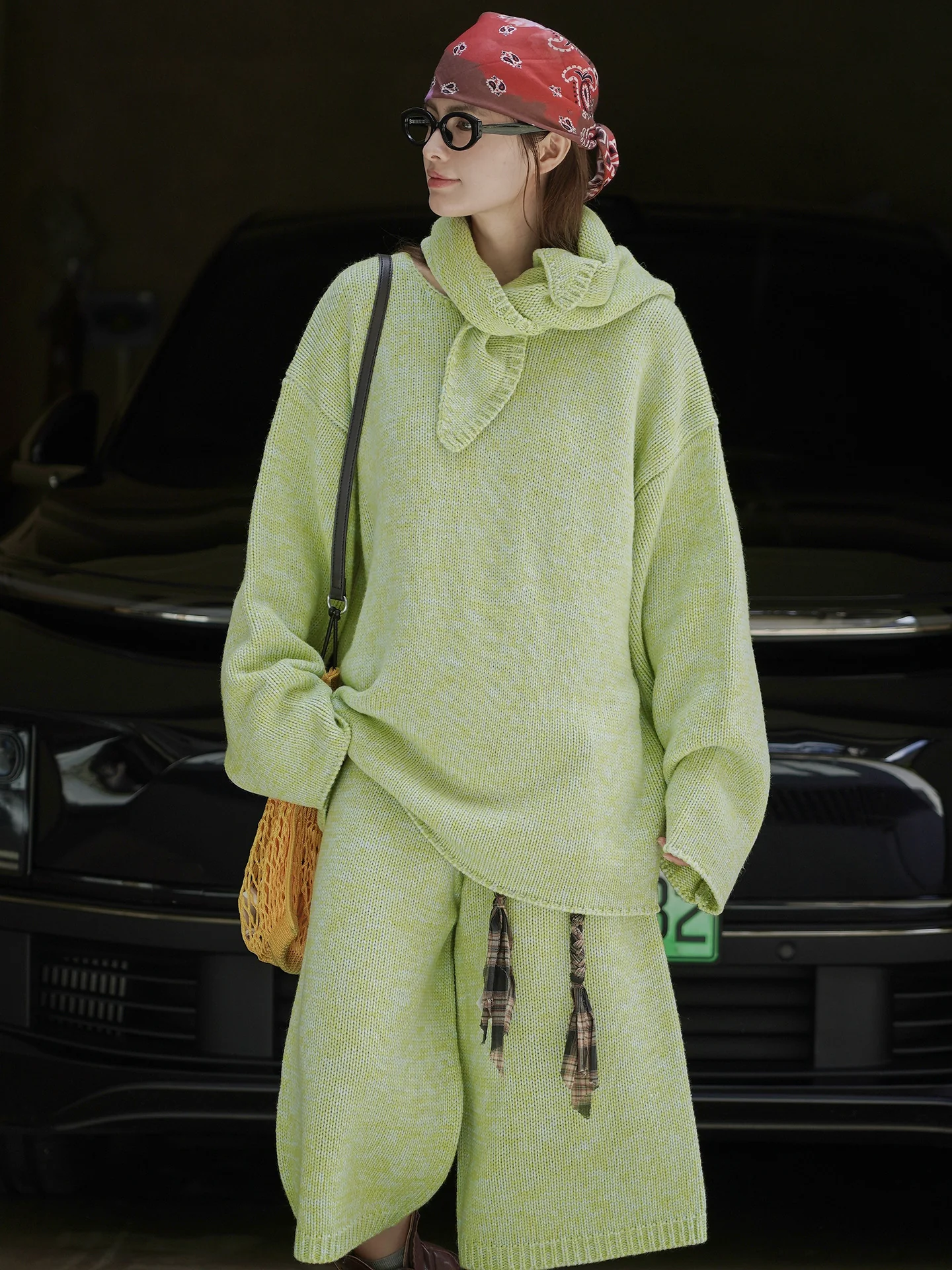 Image of Soft Shawl Drop-shoulder Top