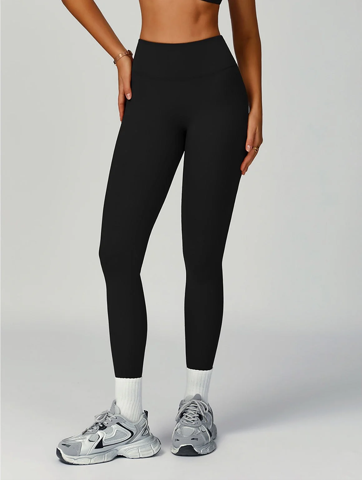 Image of Essential Black High-Rise Booty Lifting Leggings