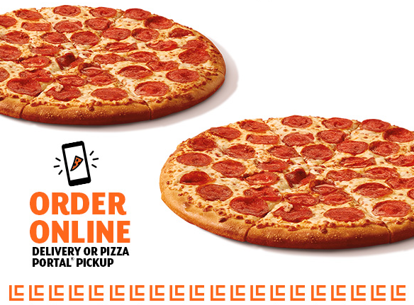 Order online for pizza portal pickup or delivery