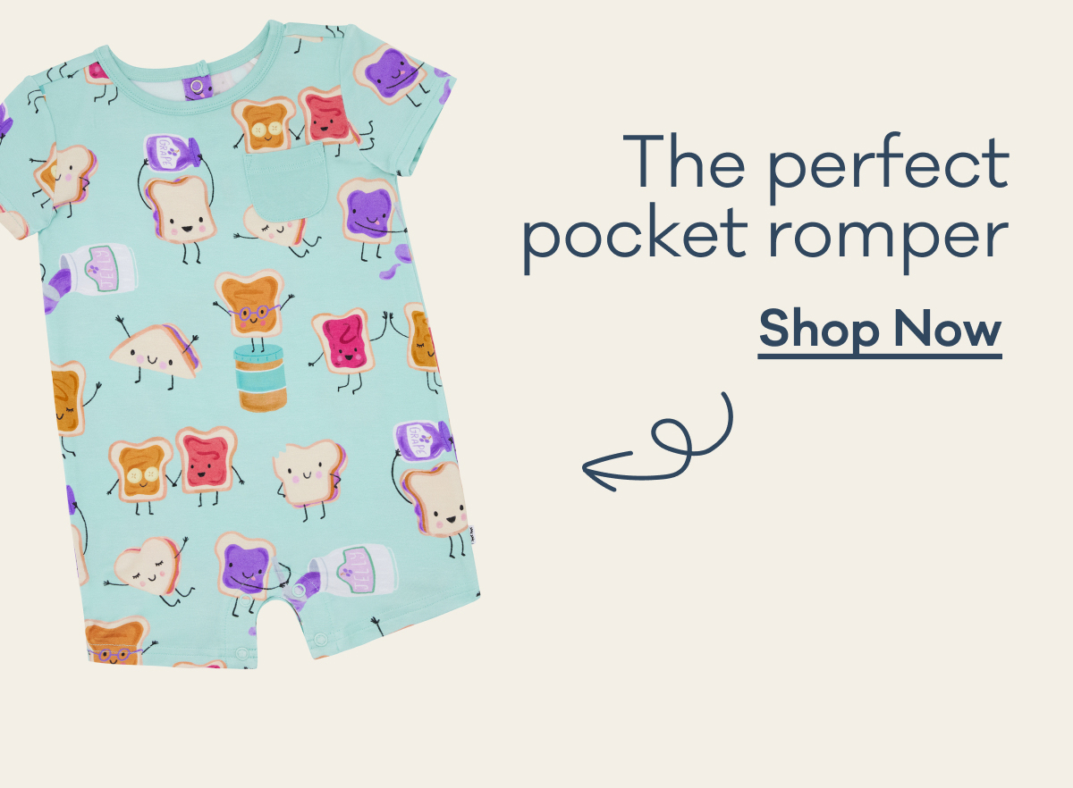 The perfect pocket romper | Shop Now