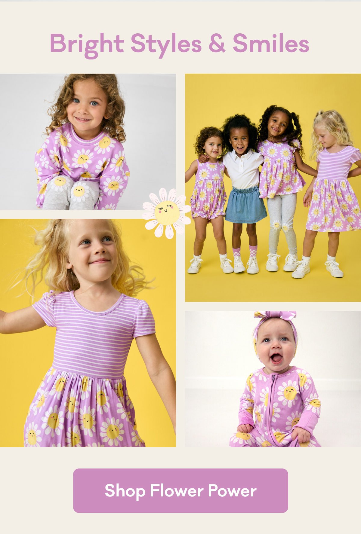 Bright Styles & Smiles | Shop Flower Power