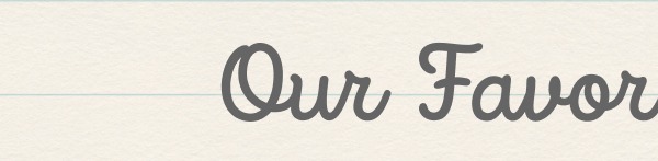 Our Favorite Subjects