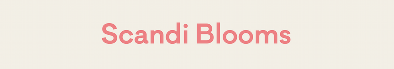 Scandi Blooms