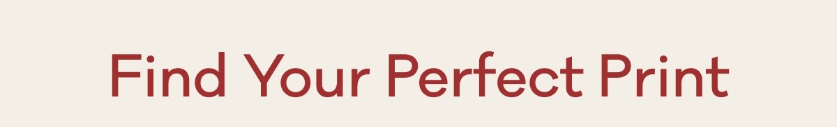 Find Your Perfect Print