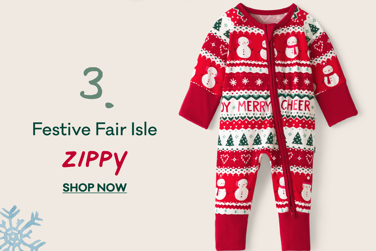 3. Festive Fair Isle Zippy | Shop Now