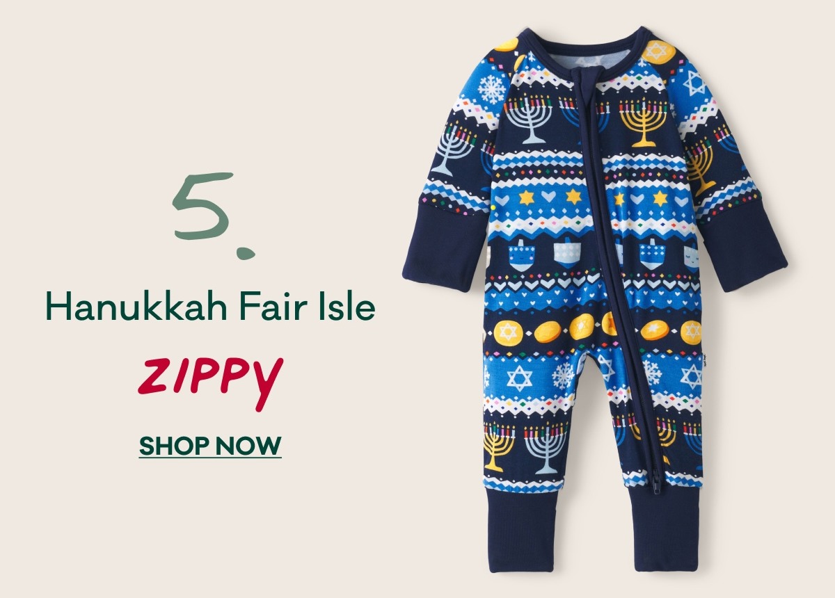 5. Hanukkah Zippy | Shop Now