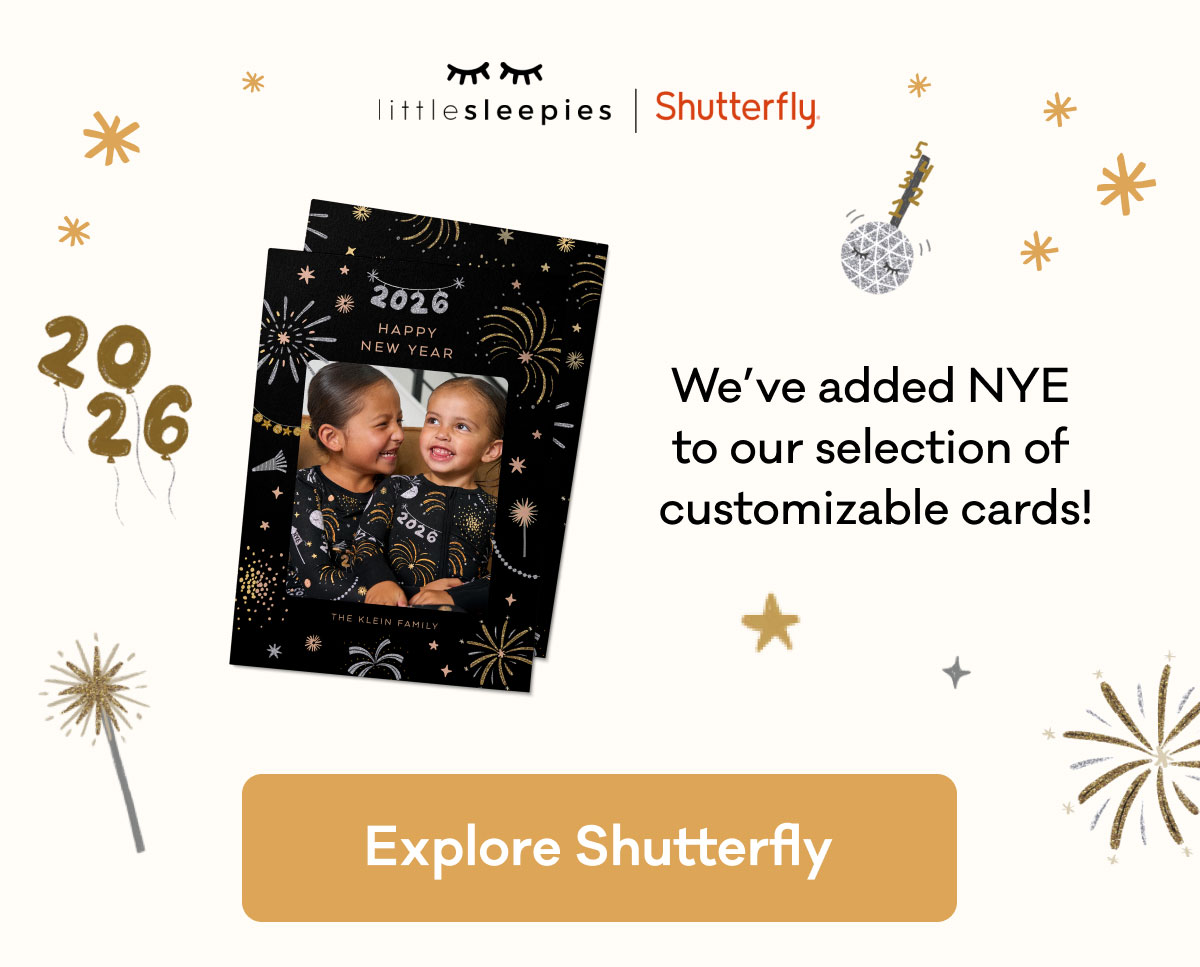 Little Sleepies | Shutterfly | We've added NYE to our selection of customizable cards! | Explore Shutterfly