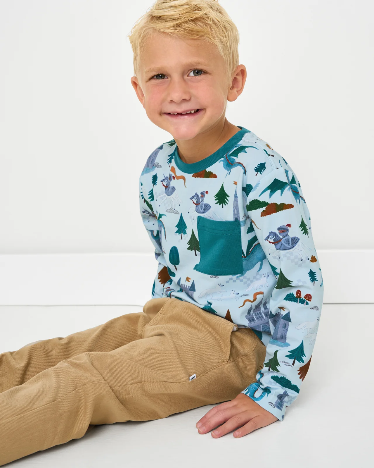 Image of Knight's Quest Relaxed Pocket Tee