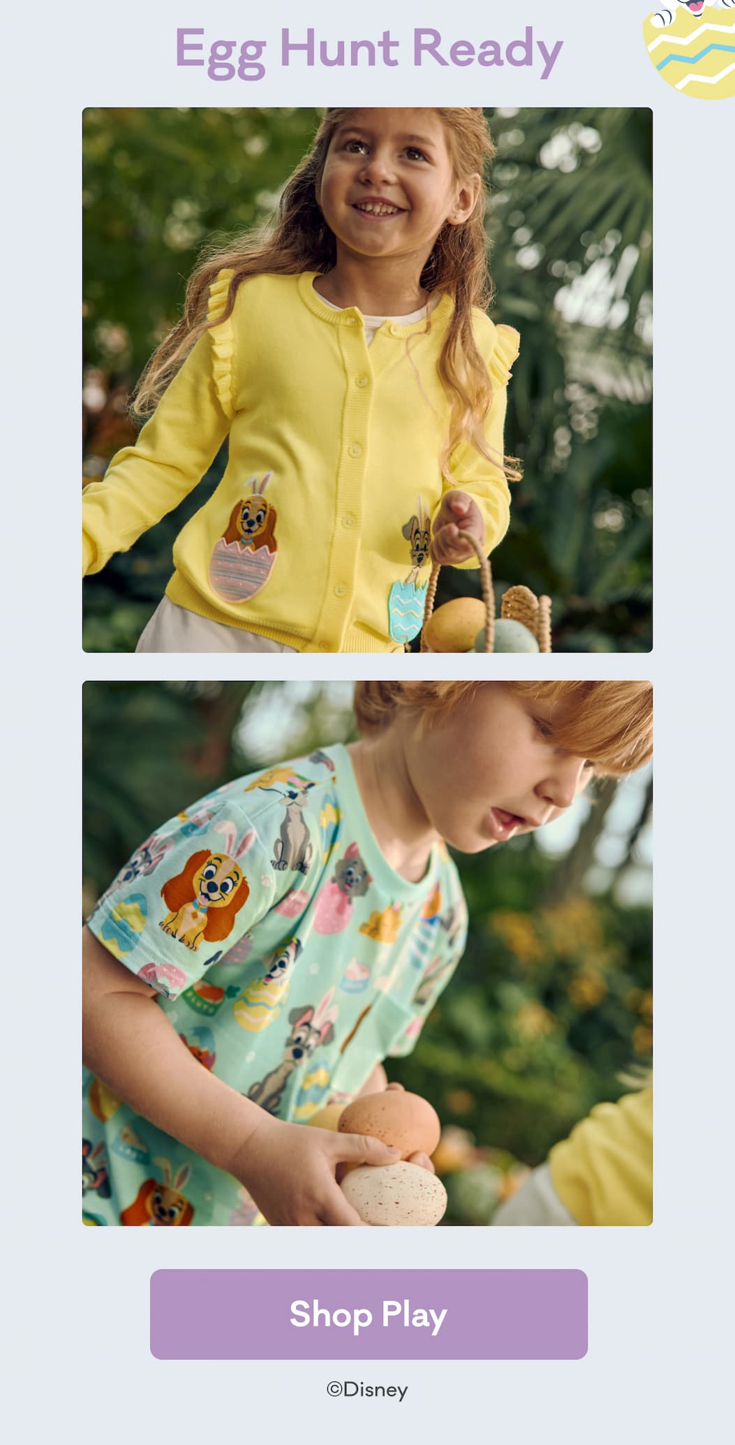Egg Hunt Ready | Shop Play | ©Disney