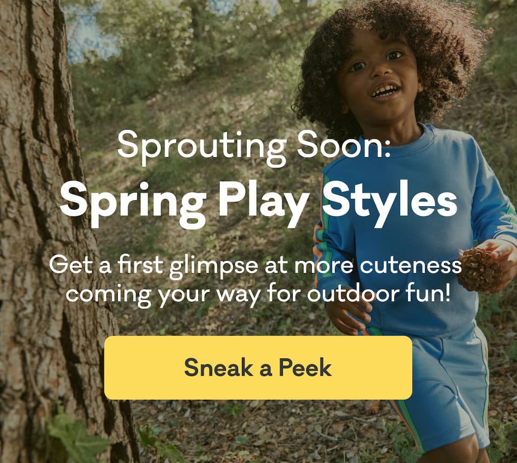Sprouting Soon: Spring Play Styles | Get a first glimpse at more cuteness coming your way for outdoor fun! | Sneak a peek