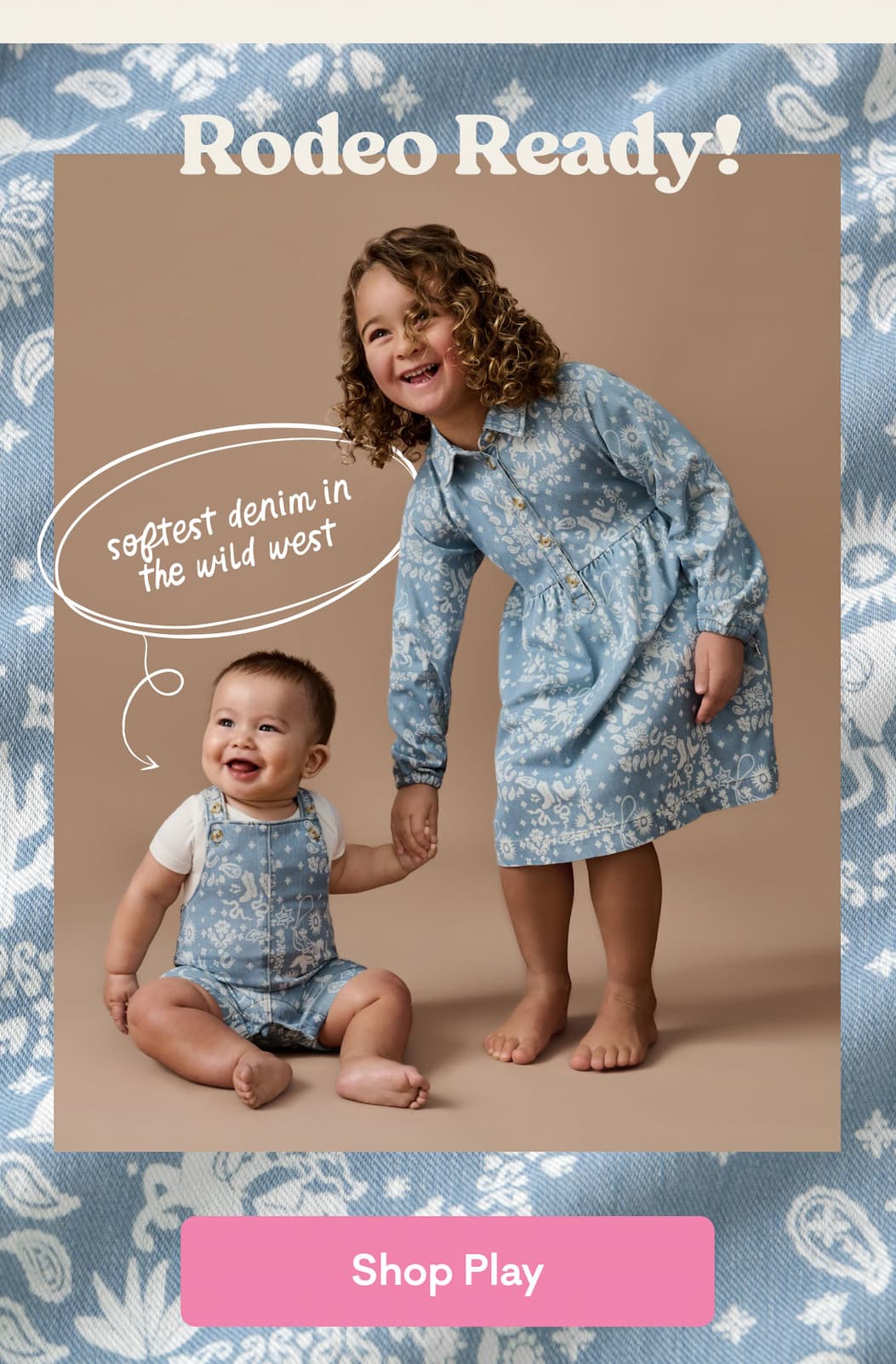 Rodeo Ready! | Softest denim in the wild west | Shop Play