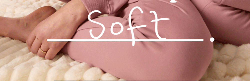 Comfort to show up soft | silly | patient.