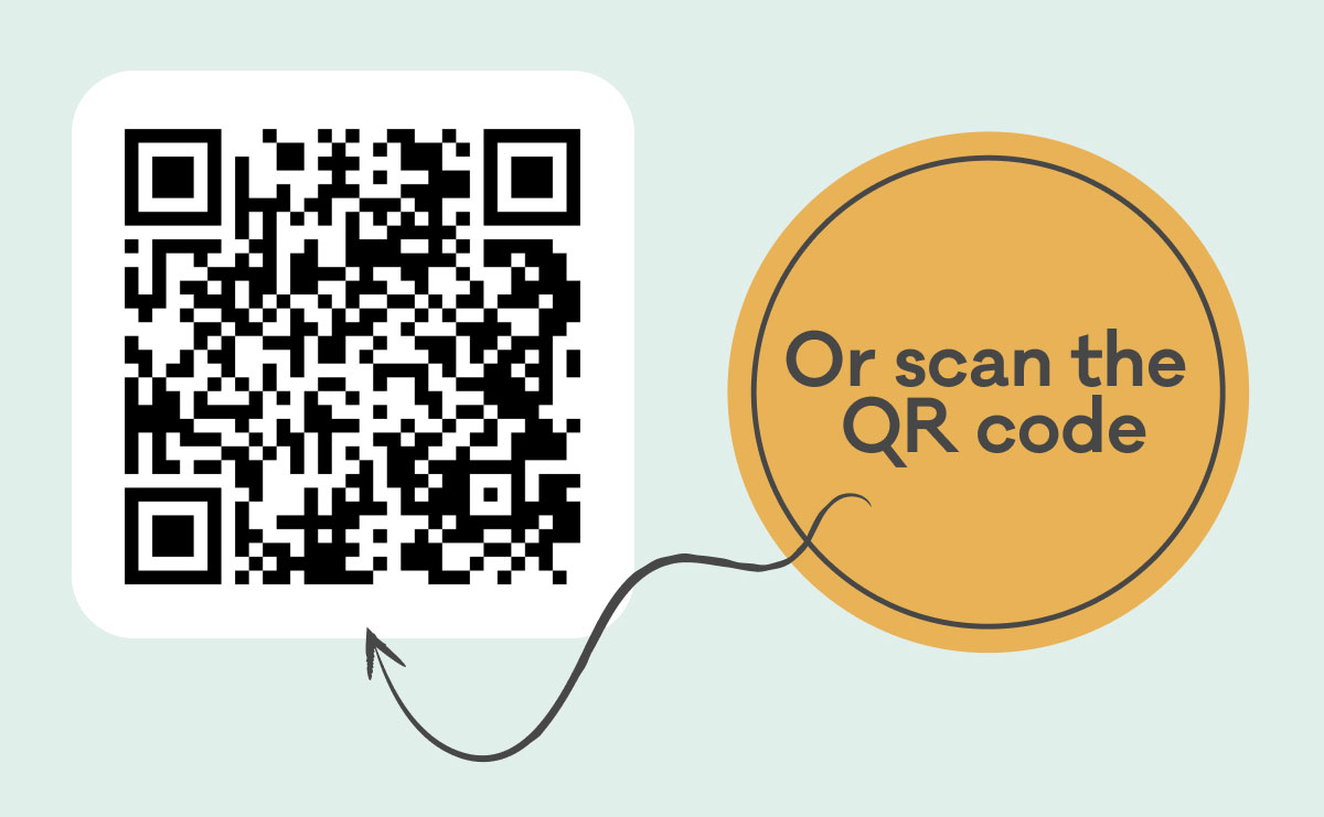 Or scan the QR code