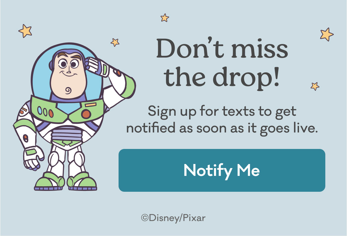 Don't miss the drop! Sign up for texts to get notified as soon as it goes live. | Notify Me