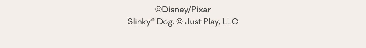 ©Disney/Pixar | Slinky® Dog. © Just Play, LLC