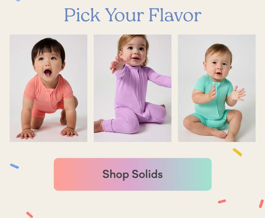 Pick Your Flavor | Shop Solids