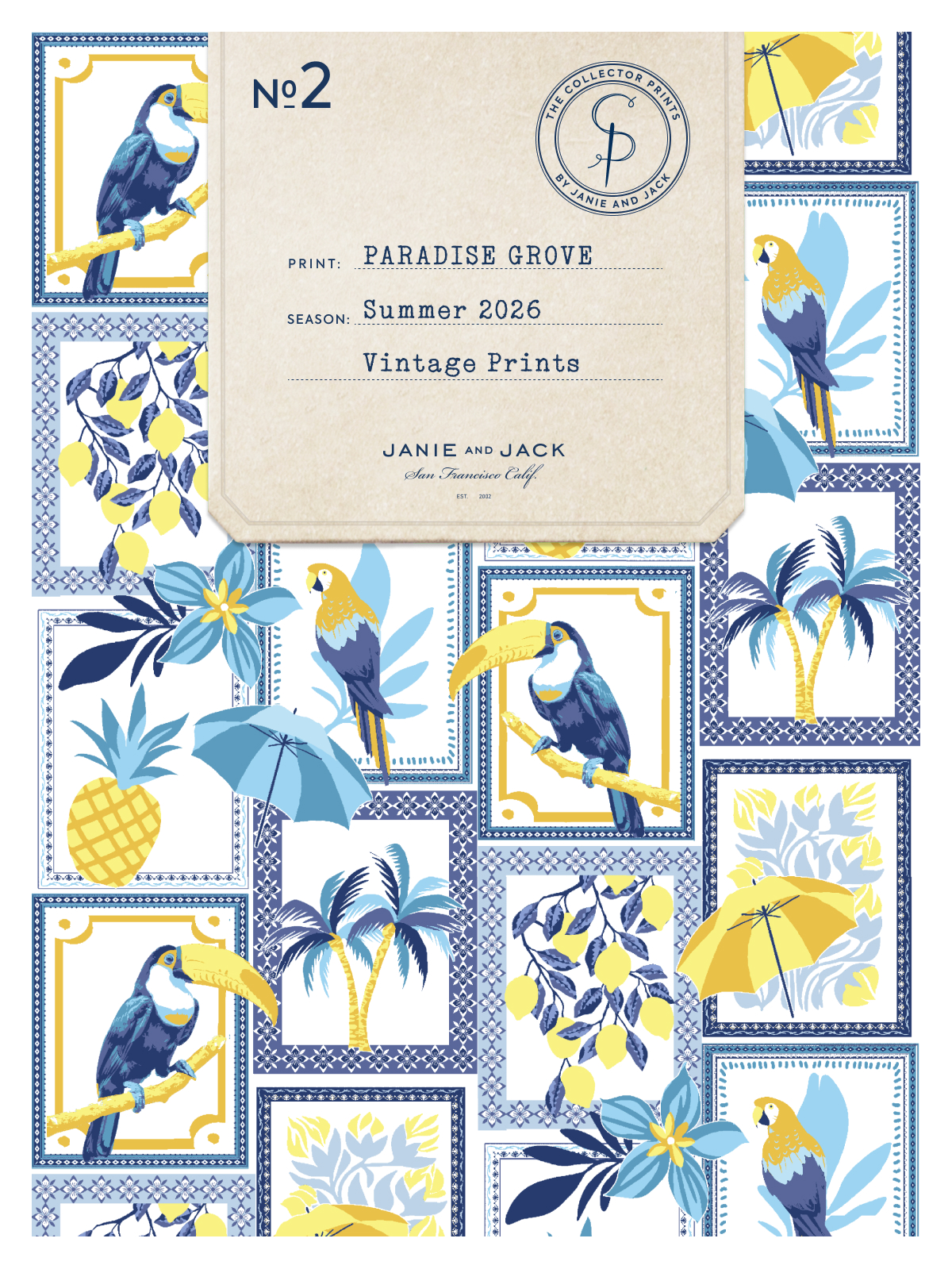 Paradise Grove Summer 2026 Vintage Prints