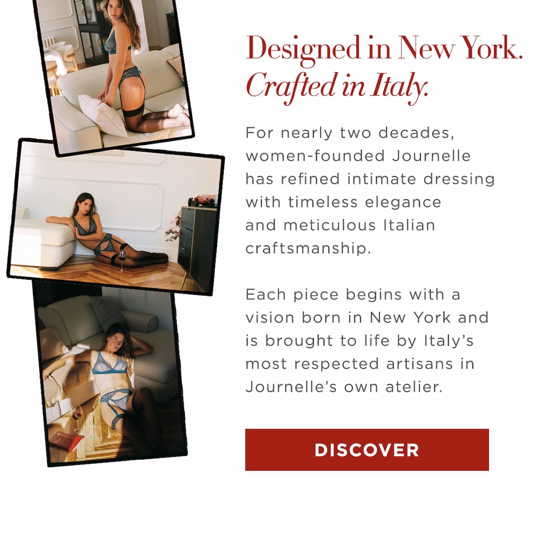 Designed in New York, Crafted in Italy.