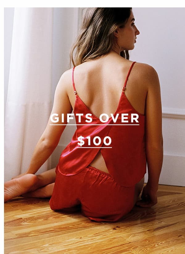 Gifts over $100