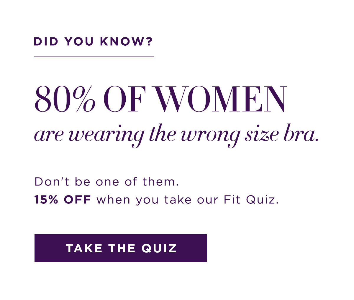 Take the Fit Quiz