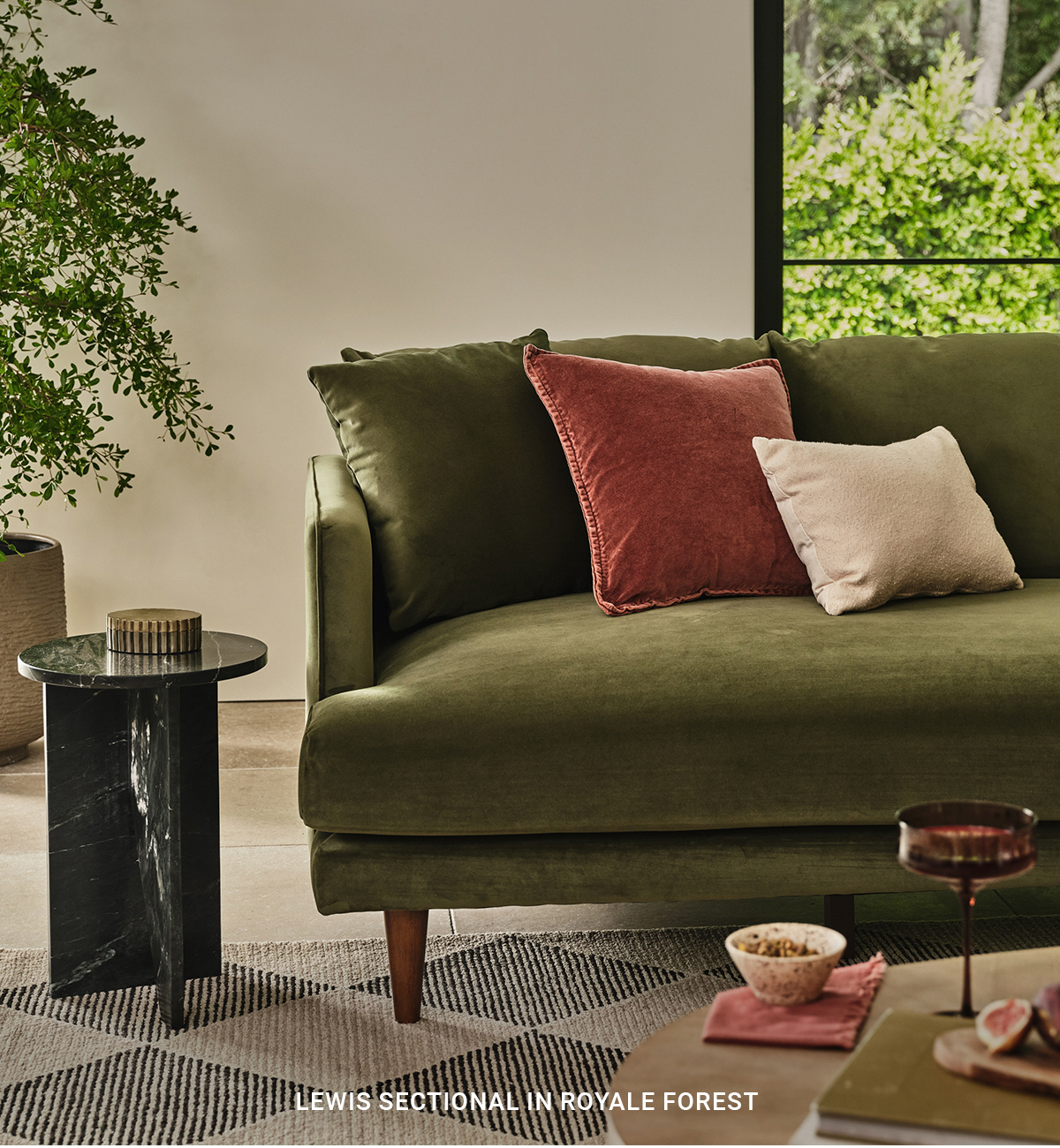 LEWIS SECTIONAL IN ROYALE FOREST