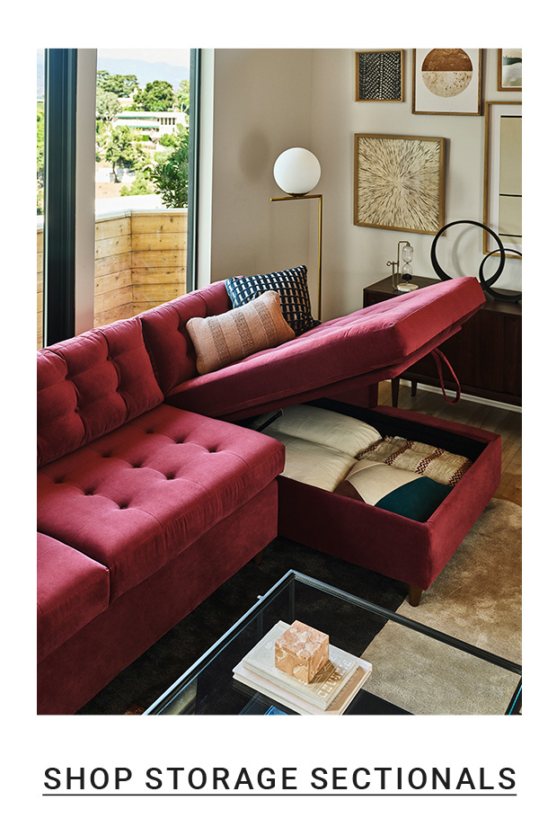 SHOP STORAGE SECTIONALS