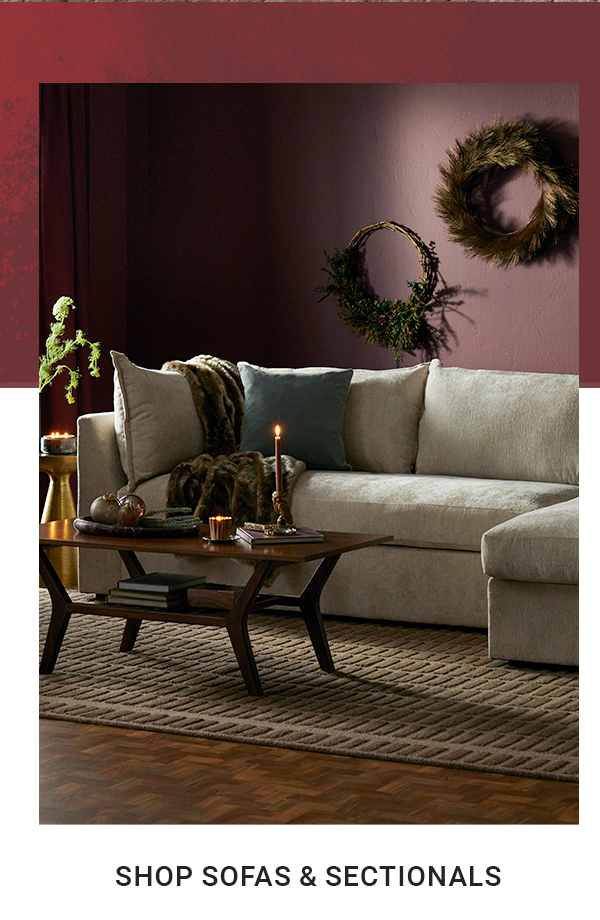 SHOP SOFAS & SECTIONALS