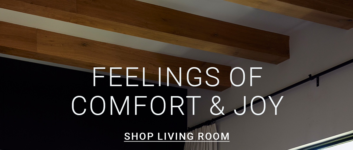 FEELINGS OF COMFORT & JOY SHOP LIVING ROOM