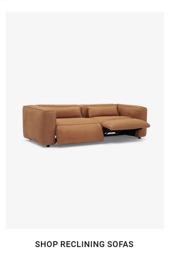 SHOP RECLINING SOFAS