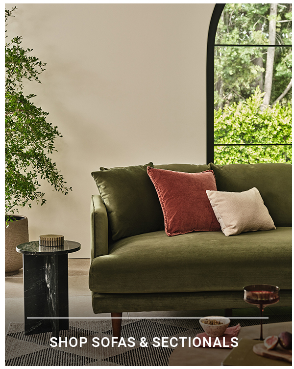 SHOP SOFAS & SECTIONALS