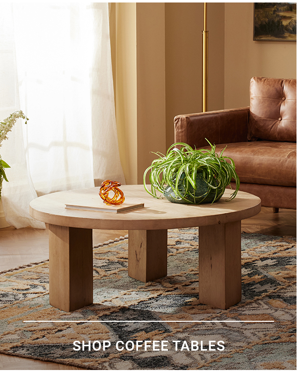 SHOP COFFEE TABLES