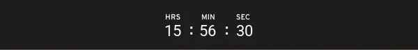 HRS MINS SECS