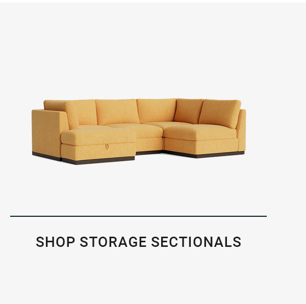 SHOP STORAGE SECTIONALS
