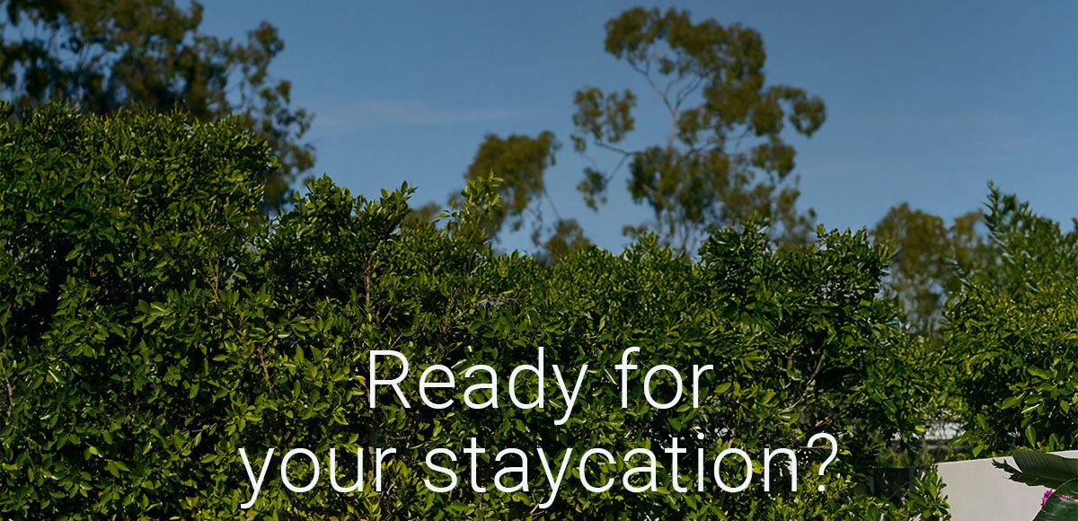 Ready for your staycation?