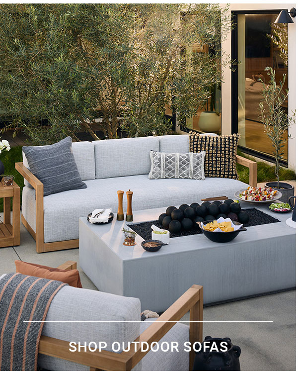 SHOP OUTDOOR SOFAS